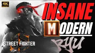 [4K] [SF6] MODERN RYU - INSANE GAMEPLAY vs Masters