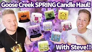 Goose Creek SPRING Candle Haul - With Steve! 