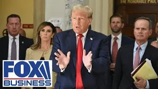 Trump, Alina Habba holds press conference following NY case hearing
