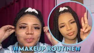 following Jasmyn Destine’s makeup routine 🥴🦋