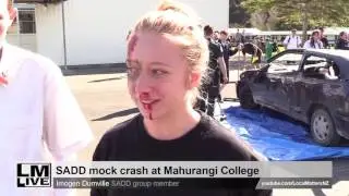 LMLive News - SADD mock crash