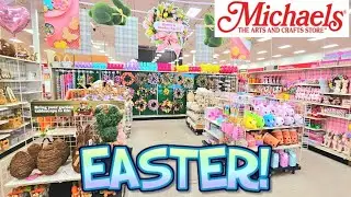 Michaels Easter Decor 2026 🐰🐣 | Hello Kitty, Peeps, Bunnies & DIY Crafts Walkthrough