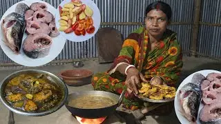 Rehu Machhli Ki Tarkari | Traditional Village Cooking #villagecooking 