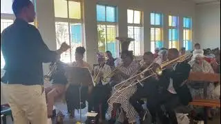 Gobabis brass band coming in with another banger- 15SARABANDE. 🥺