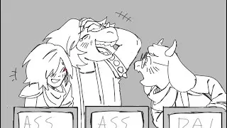 ralsei vs. american history [deltarune animatic]