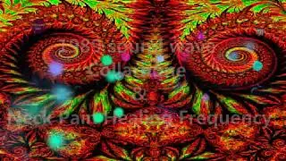 Rife Frequency | Collarbone & Neck Pain Healing Frequency | Binaural Beats | 1989 sound wave