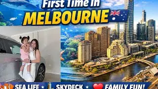 First Day in Melbourne 🇦🇺 | SEA LIFE Aquarium & Skydeck Experience