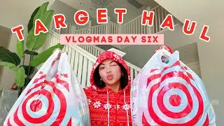 Christmas Target Haul & Visiting My Family | Vlogmas Day 6, 2020