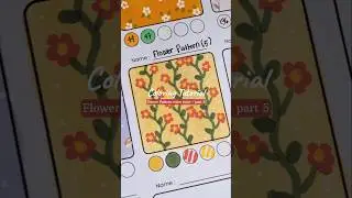 Coloring Tutorial Flower Pattern with Alcohol Marker part 5 | Menggambar pattern bunga