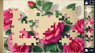 🌸 Pink Rose Blossoms🌹 #rose #video #viral #jigsaw @jigsawpuzzleworld280
