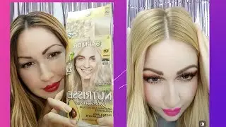 Retoque de Raíz Con Garnier Nutrisse 121 Azahar Rubio extra Claro cenizo #blonde #garnier