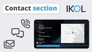 Contact Section Customization - IKOL Tutorial