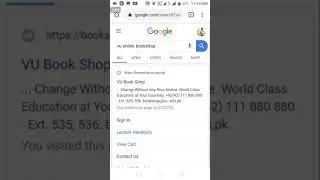 How to order books from VU online bookshop 2020