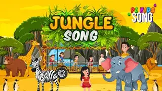 Animal Dance Party Song for Kids | Move, Jump & Sing Along! | Nursery Rhymes | PLKids #kidssongs