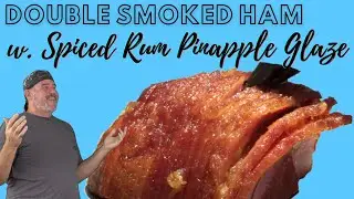 Spiced Rum Pineapple Glazed Double Smoked Ham