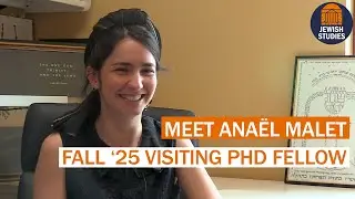 Meet Ana&euml;l Malet: The UVA Jewish Studies Fall '25 Visiting Ph.D. Fellow