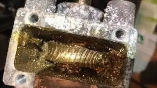 Snowex 575 Salt Spreader broken, take apart and fix