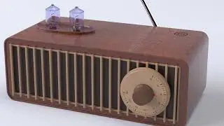 Procedural Vintage Radio | Houdini & Karma