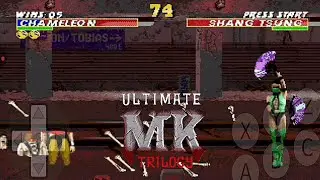 Women Chemeleon (TAS) Ultimate Mortal Kombat Trilogy ( Hack V2710 ) Sega genesis Download 