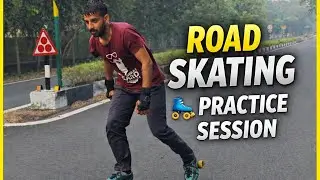 Road Skating Session | Smooth Ride on Open Streets// Shivhemu Fitness Academy 