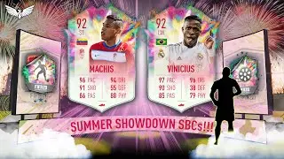 SUMMER HEAT SHOWDOWN VINICIUS JUNIOR & MACHIS - SUMMER SHOWDOWN SBC BATTLE!!! FIFA 20 ULTIMATE TEAM