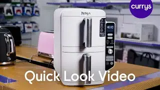 Ninja Double Stack XL 2 Drawer Air Fryer 9.5L | SL400UK - White - Quick Look
