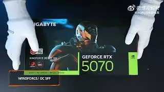 GIGABYTE RTX 5070 Unboxing