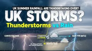 UK Summer Rainfall: Are Thunderstorms Taking Over? Convective vs Frontal Explained!