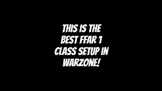 Best FFAR 1 Class Setup in Warzone in One Minute! #Shorts