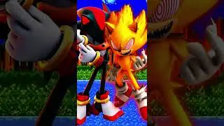 Shadow Vs Fleetway Super Sonic | Who Is Stronger #shorts #shadowthehedgehog #sonicuniverse