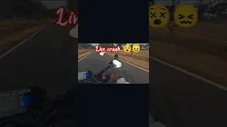 live Crash !! live accident guys !! accident !!  #shorts #shortsfeed #viral #crash #ns400 #trending