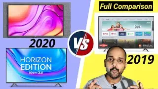 Mi Tv Horizon Edition 2020 Vs Mi Tv 4A 2019🔥🔥 No Real Difference😳😳 But Price Hike🚀🚀