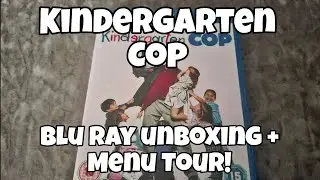 Kindergarten Cop (1990) Blu Ray Unboxing + Menu Tour! 