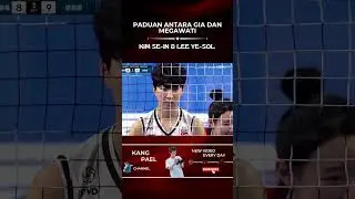 KIM SEIN LEE YE SOL PADUAN ANTARA MEGA DAN GIA |  #redsparks #volleyball  #megawatihangestri