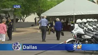 Dallas Police Honor Fallen Officers At Ceremony