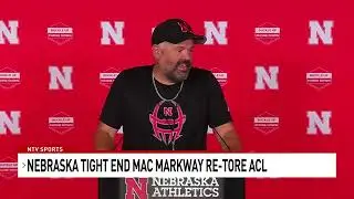 Nebraska Tight End Mac Markway Re-Tore ACL per Matt Rhule