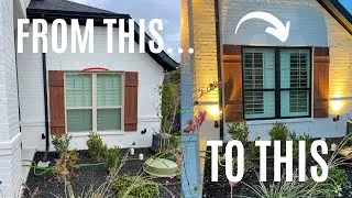 Painted Our Windows Black for Under $100