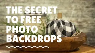 The secret to free photo backdrops for your candles
