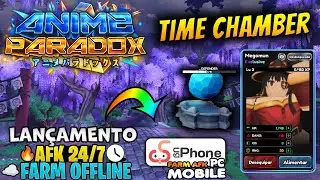 ANIME PARADOX TIME CHAMBER AFK 24H UGPHONE COMO OBTER MITICOS GRATIS NOOB AO PRO🚨 #roblox #ugphone