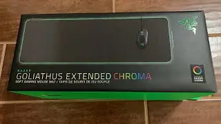 Razer Goliathus Extended Chroma Gaming Mousepad: Customizable Chroma RGB Lighting, Soft