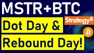 MSTR Dot Day? + Bitcoin Jumps Back Above $108.5 as Tariff Fears Abate & Bullish Analysts Come Back!
