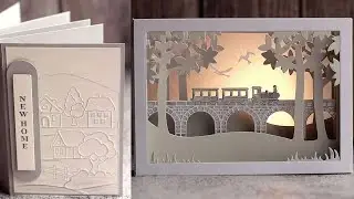 1 Die Set - 2 Projects (Diorama + Mini Album)