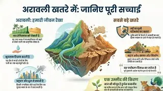 अरावली खतरे में | Aravalli Hills पर मंडराता बड़ा खतरा | Illegal Mining, Environment Crisis