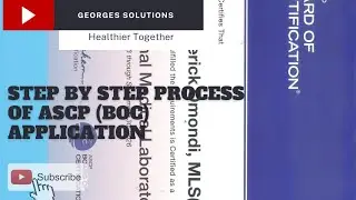 Step by step  ASCPi application process. (BOC)