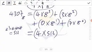 Converting From Base 8 to Base 10   Example Two