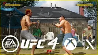 EA SPORTS&trade; UFC&reg; 4 presents BACKYARD BEEF 1 - 7 Ai Full Fights