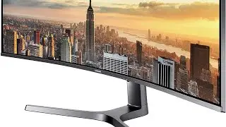 Samsung 43&rdquo; CJ89 Super Ultra-Wide Curved Monitor