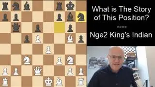 What is the Story of this Position? Nge2 King's Indian