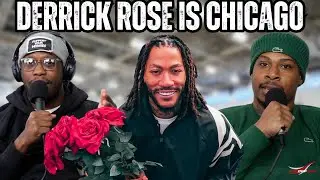 Derrick Rose returns to Simeon, opens flower shop, and gets jersey retired!