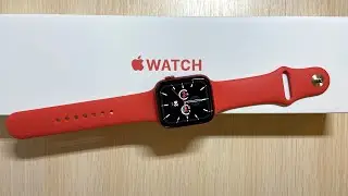 Apple Watch 6 Product Red Unboxing